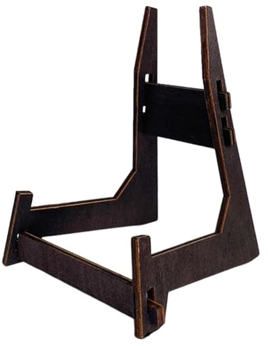 Supporto per cornice per libri, cavalletto per piatti, supporto per piatti da esposizione, cornice in legno, supporto multifunzionale per famiglie, , librerie