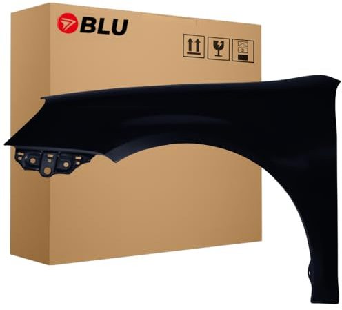 BLU Kotflügel Passend für Volkswagen Golf V 5 Jetta Kombi LC9X Links Schwarz | 2003-2009 | Vorderseite Vorne | Lackiert | Einbaufertig