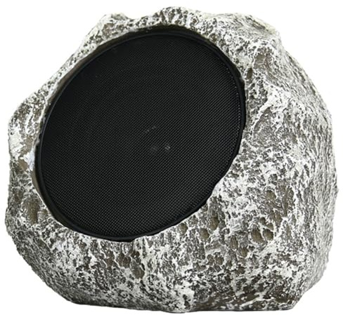 XVHOAB Outdoor Rock Speakers 9x7x7'' Waterproof Solar-Powered/USB Wireless Outdoor Speakers Rechargeable for Garden Patios Villas Parks Camping Rock