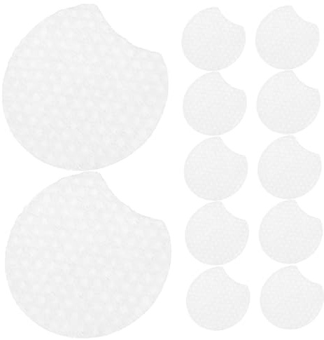 NOLITOY Gesichtspads Halbrund 900 Stück aus Vliesstoff Make Up Entferner Pads für Frauen und Mädchen zur Sanften Gesichtsreinigung