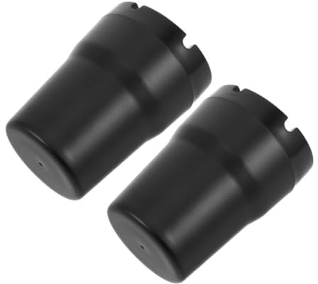 Gatuida 2 Pièces Cendrier De Voiture Cendriers Pour Voitures Avec Couvercle Pour e à Cigarettes Portable Automobile En Plastique Noir Pp Ignifuge