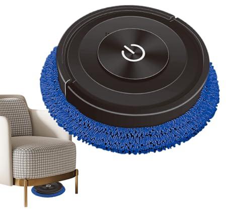 GkgWuxf Robot Aspirapolvere con Mop,Automatico 2 in 1 con Funzione Mop - Pulitore Silenzioso per Pavimenti Casa Pellet Animali Piccoli Spazi Cucina Interna