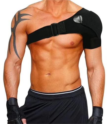 BYQADFT Correa de hombro ajustable deportiva for protección de hombro, protector de hombro individual, banda de compresión for brazo.