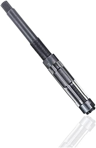 ACiyD Reibahlen 1 Stück Einstellbare Handreibahle, Schnellarbeitsstahl, gerade Flöten Maschinenschneidwerkzeuge (Size : 19-21mm) (33.5)