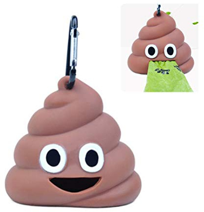 Distributeur De Sacs Poubelles, Portable Avec Boucle, Conteneur De Stockage De Sacs À Déjections Canines, Pratique À Utiliser, Séparateur De Poubelles Pour Le Jardin Ou (Café)