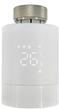 RKHK TR-M3Z-WIFI Temperaturregelventil WiFi-Add-on kompatibel mit Alexa, Siri und Google Assistant für die App-Steuerung von Heizung und digitalen Einzelräumen