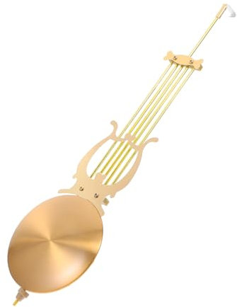 UKCOCO 2St Wandpendeluhrwerk Uhr pendel Reparatur kleine Wanduhr Standuhr Teile Zubehör für Pendeluhren herrenuhren wanduhr pendel Metallpendel für Wanduhr Uhrpendelteil aus Metall