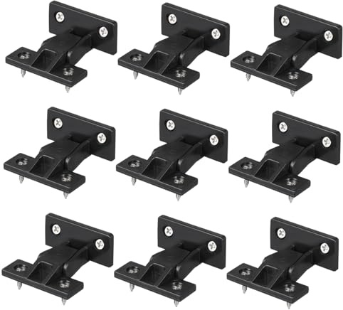 Luxshiny 10piezas Conector De Liberación Rápida Para Muebles Presión Sistema De Montaje Para Paneles De Armarios Herrajes De Conexión Para Muebles De Guardabarros