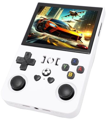 Haofy Pantalla de 4 Pulgadas de Consola de Juegos Retro Portátil con Potente Chip para una Mejor Experiencia de Juego, Ideal para Jugadores (128GB)