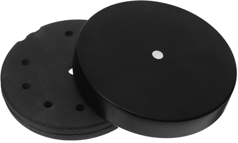 Parliky Base Rotonda per Lampada da Terra in Ferro Peso Bilanciato per Stabilità Migliorata Adatta a Ufficio e Soggiorno Design Moderno e Funzionale