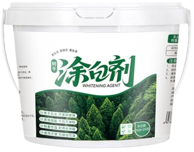 Peinture Pour Tronc D'arbre, Revêtement Protecteur, 1 Pièce, Peinture Blanche Pour Arbre, Revêtement Pour Tronc De Bois, Application Facile, Pour Arbres, Clôtures, Jardins, Cours, Fermes