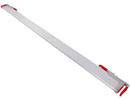 UNITRAILER Trave laterale per fissaggio carico 2100-2400 mm barra fermacarico estensibile in acciaio zincato per furgoni e camion con sistema di bloccaggio telescopico