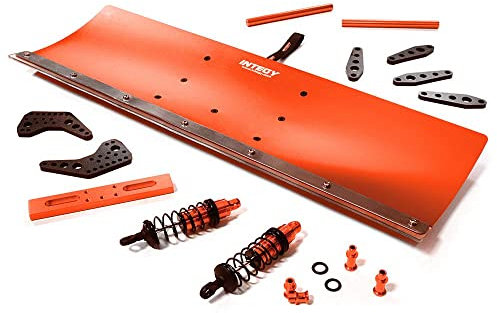 RC Model Alloy Machined Snowplow Kit Designed for Traxxas 1/10 Stampede 2WD & Slash 2WD