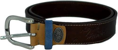 Gürtel herren braun dunkel die Martina Belt Men dark brown 023.c28