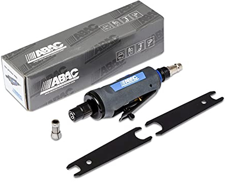 ABAC Esmeriladora de Troqueles PRO - Mandril de 3 y 6 mm - Uso profesional (industria del automóvil y del metal) - Peso : 0,4 kg