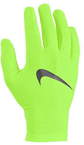Nike Miler Running Glove Laufhandschuhe Erwachsene Unisex Ghost Green - Silber