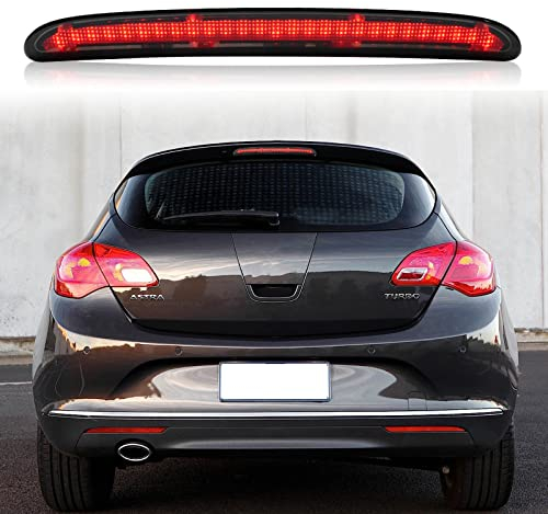 njssjd LED Dritte Bremsleuchte Zentrale High Mount Bremsleuchte für 2009-2015 O-pel (Opel) Astra J, 2012-2018 O-pel Astra J GTC OPC Hinten 3. Bremslicht