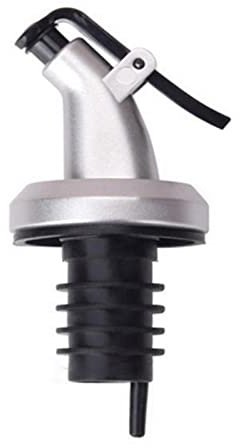 Beccuccio per bottiglia di olio, versatori per liquori, bottiglie di olio, beccuccio multiuso per olio, vino, alcol, aceto e salsa per cucina, bar, ristorante e caffè