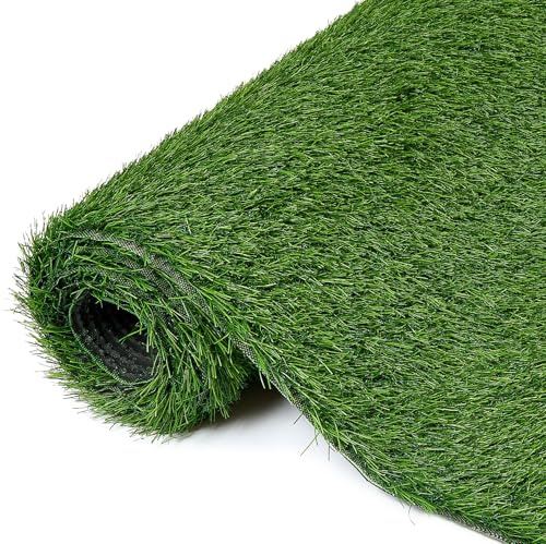 TAPISO Canyoo Erba Sintetica Verde 30 mm per Esterno da Giardino Terazza Balcone Giardino d'Inverno Prato Sintetico Resistente UV Tappeto Erba Finta al Metro Rotolo 200 x 250 cm