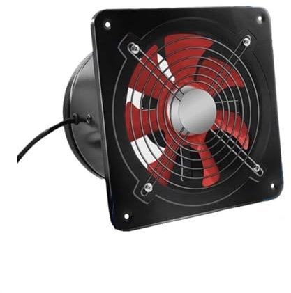 IUBGFTO ventilation fan Two-way Exhaust Fan Home Kitchen Powerful Exhaust Fan Smoke Ventilation Fan Window Exhaust Fan Commercial Smoke Exhaust Fan powerful bathroom extractor fan,One Color-12inch