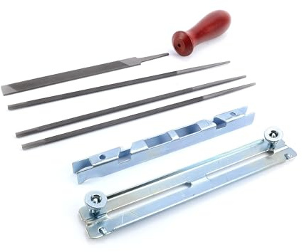 Kettenschärfer – Werkzeug mit 4,8 mm und 0,325 Zoll, ideal zum Schärfen von Kettensägenketten mit Präzision. Kompakt und einfach zu bedienen