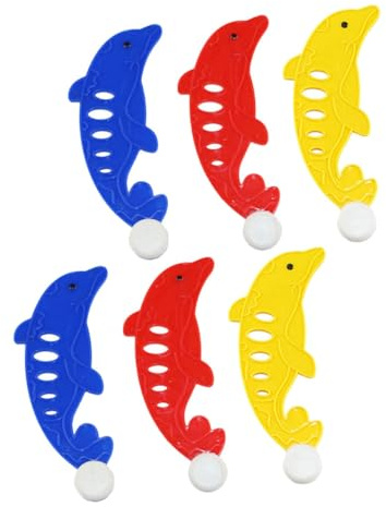 CIYODO 6pcs Diving Fish Dolphin Float Boys and Girls Swimming Toys Pool Dive Toys for Ages Water for Boys and Girls