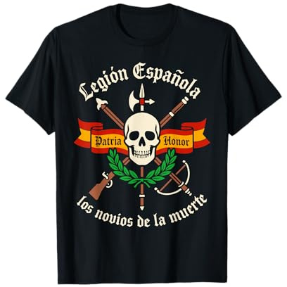Legión Española Novios Muerte Militar España Patria Honor Camiseta