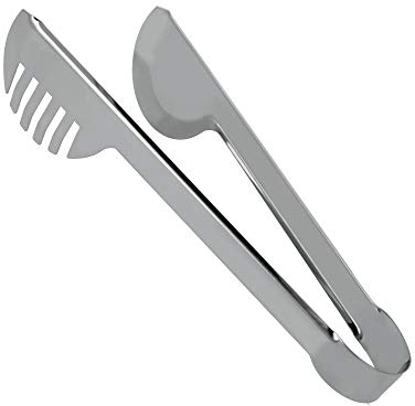Metaltex - Pinza Servir Ensalada Pasta INOX, Estándar