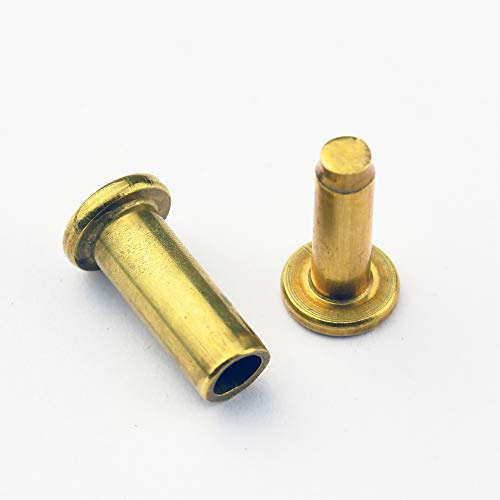 Couteaux Rivet Laiton 6mm x 10mm (1)