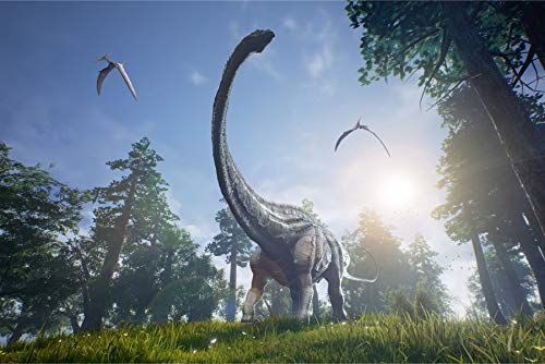 Muralo Selbstklebende Fototapete 270 x 180 T-Rex Dinosaurier Kinder Tapete Vorgeschichte Natur Tiere Jurassic Kinderzimmer Kinderstube Wandbilder XXL Wand Br. 270 cm x Hö. 180 cm