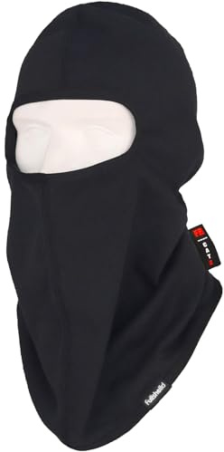 Fullsheild FR Flame Resistant Balaclava Face Mask NFPA2112 CAT2 Cover Hood for Welding Hunting Army Military OneSize, Black, One Size