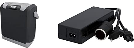 AEG Automotive Thermoelektrische Kühl- und Warmhaltebox KK 14 Liter, 12 Volt für Auto und Steckdose & Spannungswandler KA6 KFZ-Netzadapter Stromwandler Ladegerät 230V AC auf 12V/6A DC (max.72W)