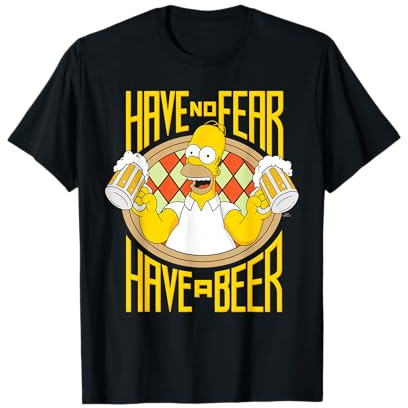 Los Simpsons Homer Beer Fear Chill-Out Weekend Brewmaster Camiseta