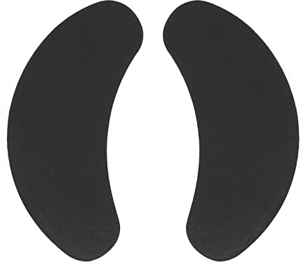 50 st ögonfransförlängningslappar, svarta ögonlappar, ögonfransförlängningar, ögonlapp, isolering, ögonfransdistans, hydrogel, ögonmask (50 st) ögongelkuddar, luddfri ögongel-lapp