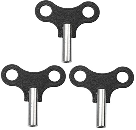 IMIKEYA 3stücke Teiliges Metall Aufziehschlüssel Für Uhren Robuste Werkzeuge Praktische Wanduhr Und Tischuhr Zubehör Für Mechanische Uhren