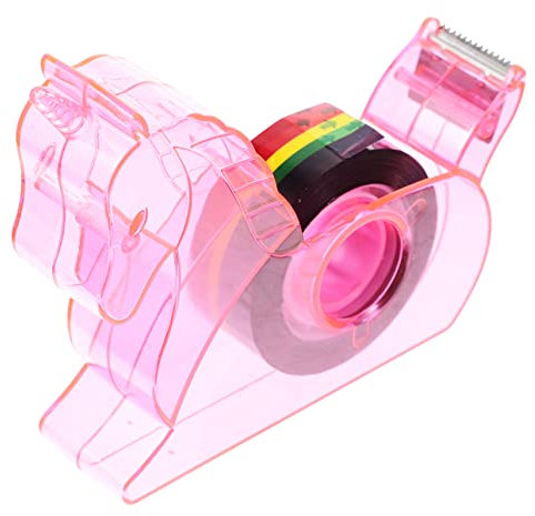 EXCEART 1 Satz Bandschneider wiederverwendbares Klebeband Klebeband-Spender-Schreibtisch scrapbook scheckheft Aufkleber tragbarer Klebebandabroller schöner Klebebandspender Sublimation