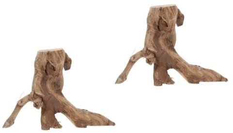Alipis 2pcs Landscaping Accessory Branch Original Texture Art Branch Dry Vine Climb Pet Landscaping Rattan Natural Wood Outdoor Faux Plant