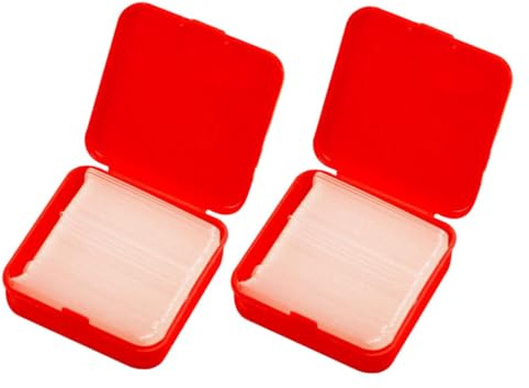 NUOBESTY No-trace Sticker 2 Boxes Thin Double Sided Tape Self-adhesive Safe for Walls Surfaces