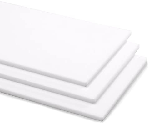 5mm Perspex White Cast Gloss Acrylic Plastic Sheet Panel with Finished Polished Edges A4 (210x297mm)