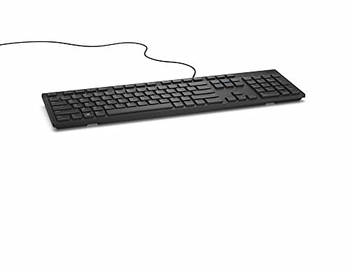Dell KYBD 105 UK KB216-B LTON KB216, Full-size (100%), USB, 0RX6RM (KB216, Full-size (100%), USB, QWERTY, Black)
