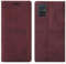 OKZone Kompatibel mit Samsung Galaxy A91/S10 Lite/M80S Hülle, Handyhülle Samsung A91/S10 Lite/M80S Wallet PU Leder Kartenfach Magnet Klappbar SchutzhülleS Hülle Flip Case Cover Klapphülle (Rot)