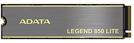 ADATA 2TB SSD Legend 850 LITE, NVMe PCIe Gen4 x 4 M.2 2280 Internal Solid State Drive, Speed up to 5,000MB/s, Storage for Gaming and PC Upgrades, High Endurance with 3D NAND