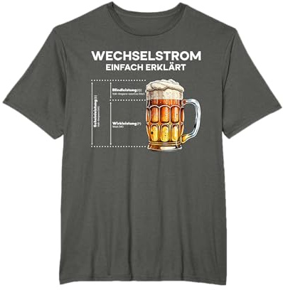 Scheinleistung, Blindleistung, Wirkleistung T-Shirt