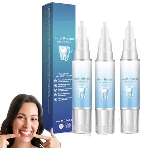 Lovilds Zahnfleisch-Therapie-Gel, Lovilds Zahnfleisch, Ceoerty Gum Shield Therapy Gel, Dentizen Gum Therapy Gel, Zahnfleisch Therapie Gel, Fivfivgo Zahnfleischschutz-Therapiegel (3PCS)