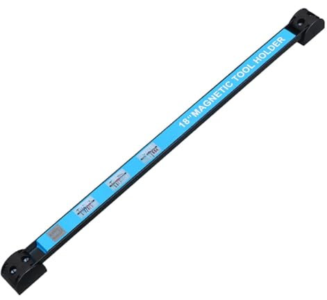 Magnetischer Werkzeughalter, Sicherheitsleiste zur Aufbewahrung von Werkzeugen, starke Magnetleiste für die Garage, 20 cm, 12 cm, 45 cm, 61 cm