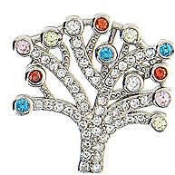 Holyart Ciondolo Albero della Vita Argento 925 zirconi
