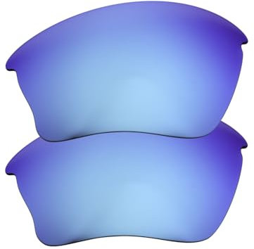 IMYTPFT Oakleys Half Jacket XLJ Lot de 2 verres polarisés Bleu, bleu, Taille unique