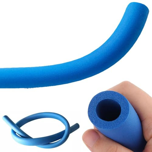 Rohrdämmung Blau 60 48 43 34 32 25 20 16 Mm Rohrisolierung Schaumstoff Für Heizungssanierung, Kupferrohren, Klimarohrs, Warmwasserleitungen(60x25mm)