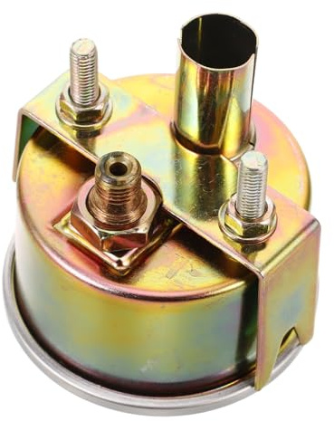 TIDTALEO Manomètre De Pression D’huile Automobile 52 Mm En Métal Kit Compatible Voiture Usage Mécanique Automobile