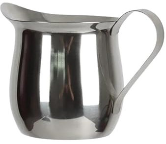 Montalatte 2 pezzi di strumenti for il caffè brocca for il latte brocca for schiuma caffè latte art tazza brocca for cappuccino latte caffettiera espresso Bricco Per Latte(150ml)